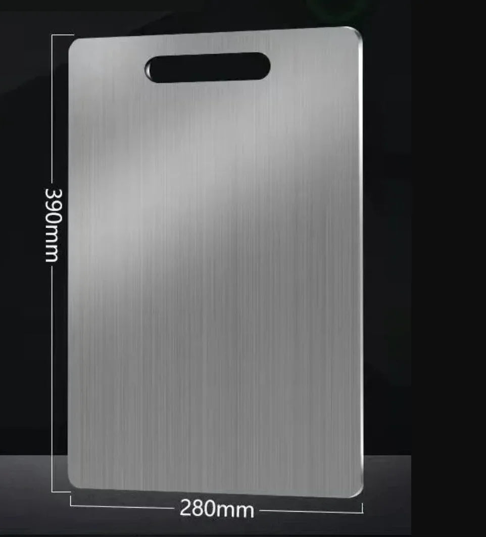 Kitchen Cutting Board Made of Stainless Steel with Durable,non Slip and Hygienic Surface Suitable for Preparing Meat Fruit Dough