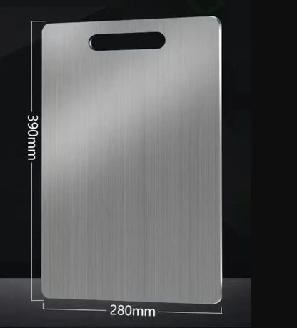 Kitchen Cutting Board Made of Stainless Steel with Durable,non Slip and Hygienic Surface Suitable for Preparing Meat Fruit Dough