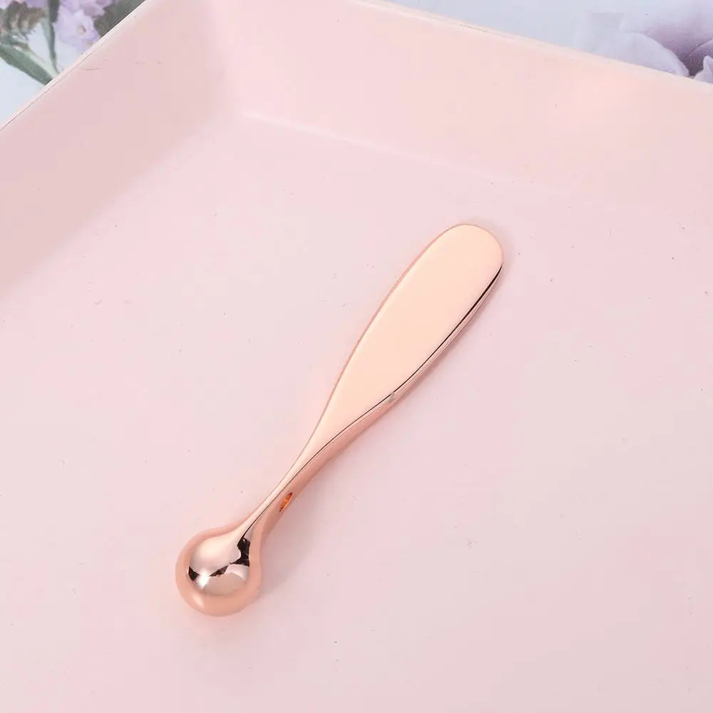 Anti Wrinkle Eye Cream Spoon Applicator Tool Mixing Spatulas Metal Face Mask Spoon Sticks Eye Cream Massage Sticks Beauty Scoop