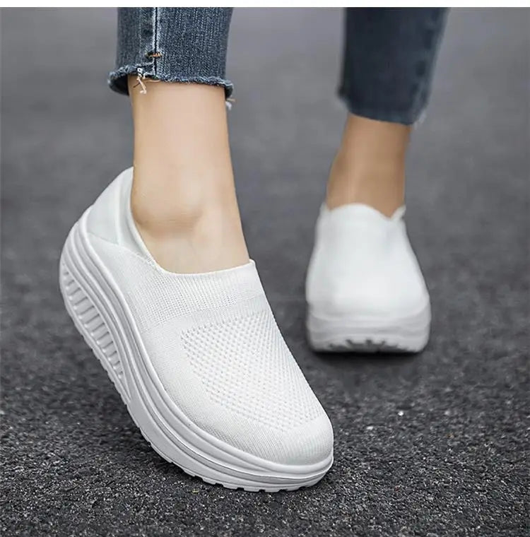 2024 Sneakers Shoes Women Footwear Platform Sneakers Trainers Shoes Ladies Loafers Chunky Sneakers Slip On Mujer Shoes Woman
