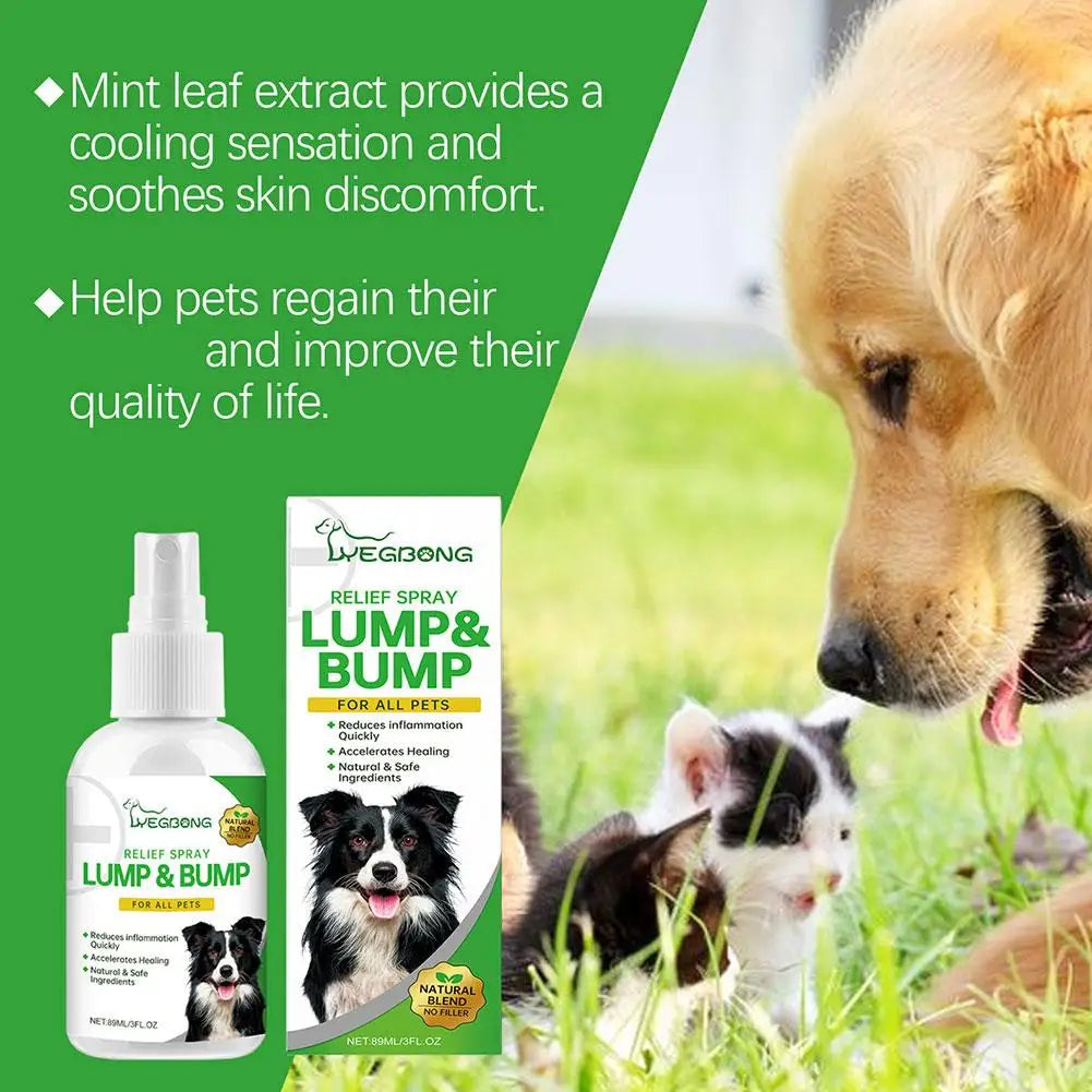 89ML Anti Itch Spray For Dogs Dogs Pets Relief Spray For Irritated Skin Dogs Pets Itching Skin Relief Safe Soothing Pet Allergy