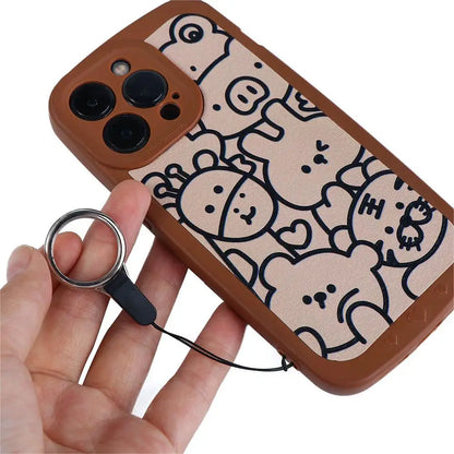 Ring Phone Charms Keycord Lanyards Keychains Hooks Smartphone Strap Phone Finger Ring Mobile Phone Lanyard Phone Handheld Rope