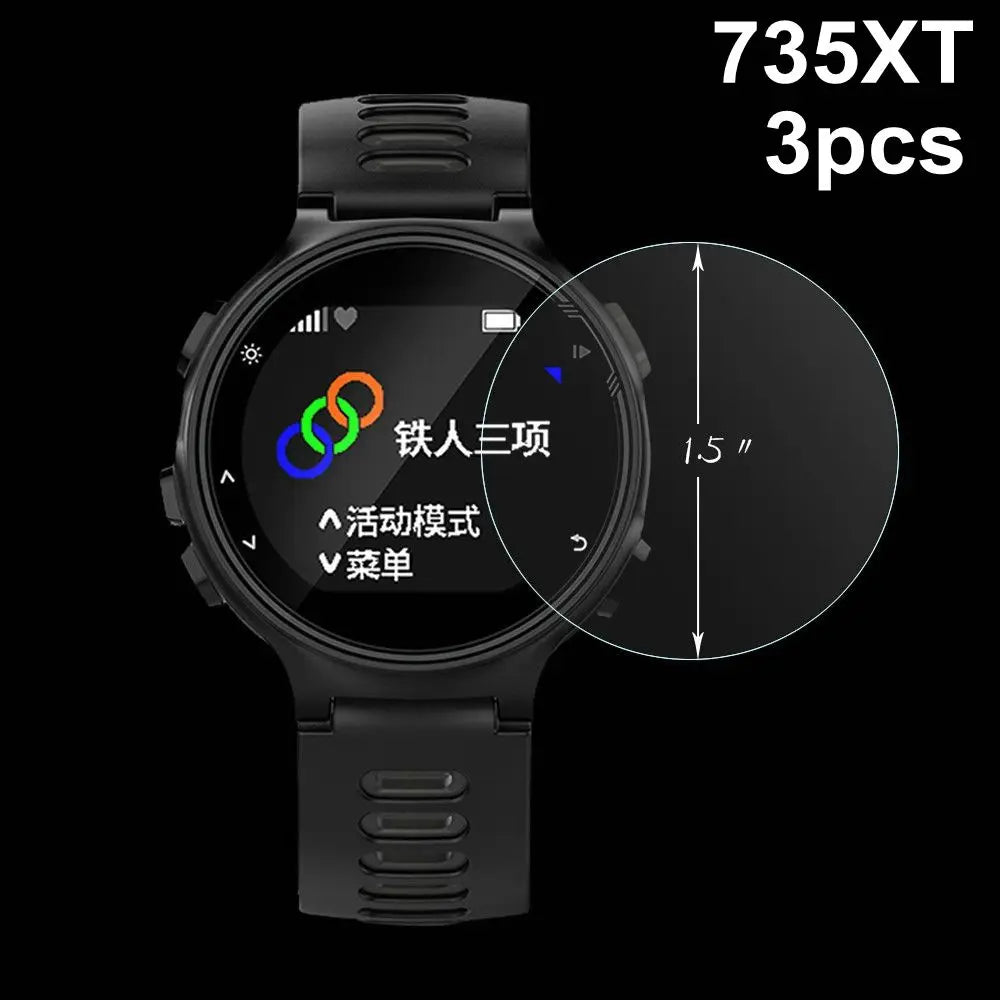 Protective Film For Garmin Forerunner 235 225 735XT Premium Tempered Glass Screen Protectors