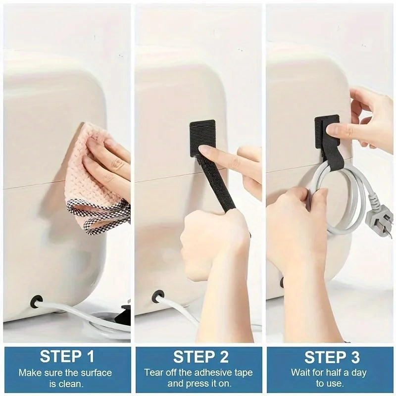 10/20pcs Cord Organizer, Cord Holder For Mixer, Coffee Maker, Blender, Air Fryer, Pressure Cooker And Other Kitchen Appliances