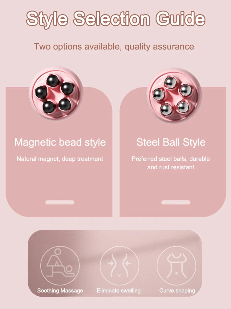 Roller Massager For Inner Movement Of Large And Small Legs Muscle Relaxation Abdominal Shapin Rolling Ball Rubbing Belly