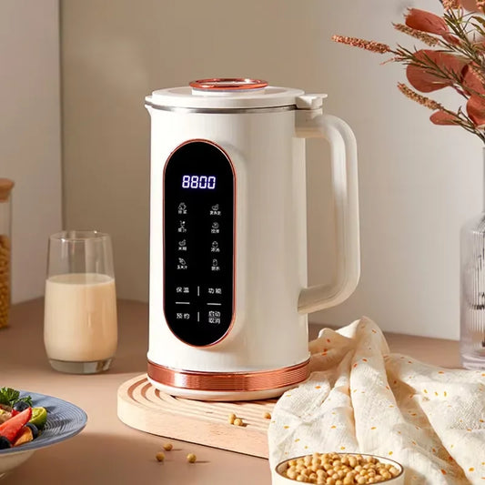 Fully Automatic Multifunctional Nut Milk Blender - Large Capacity 1500ml, Suitable For Making Nut Milk, Juice, Soy Milk For Home