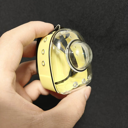 Labubu Doll Canvas Backpack Simulation Pet Bag for 15/17cm Dolls Cute Doll Accessories