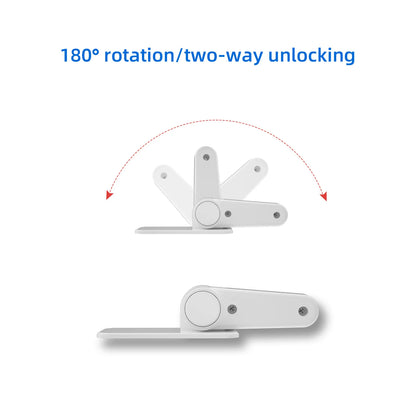 4PCS Child Safety Door Level Handle Locks Anti-open Door Security ProtectionUniversal Drawer Cabinet Refrigerator Oven Door Lock