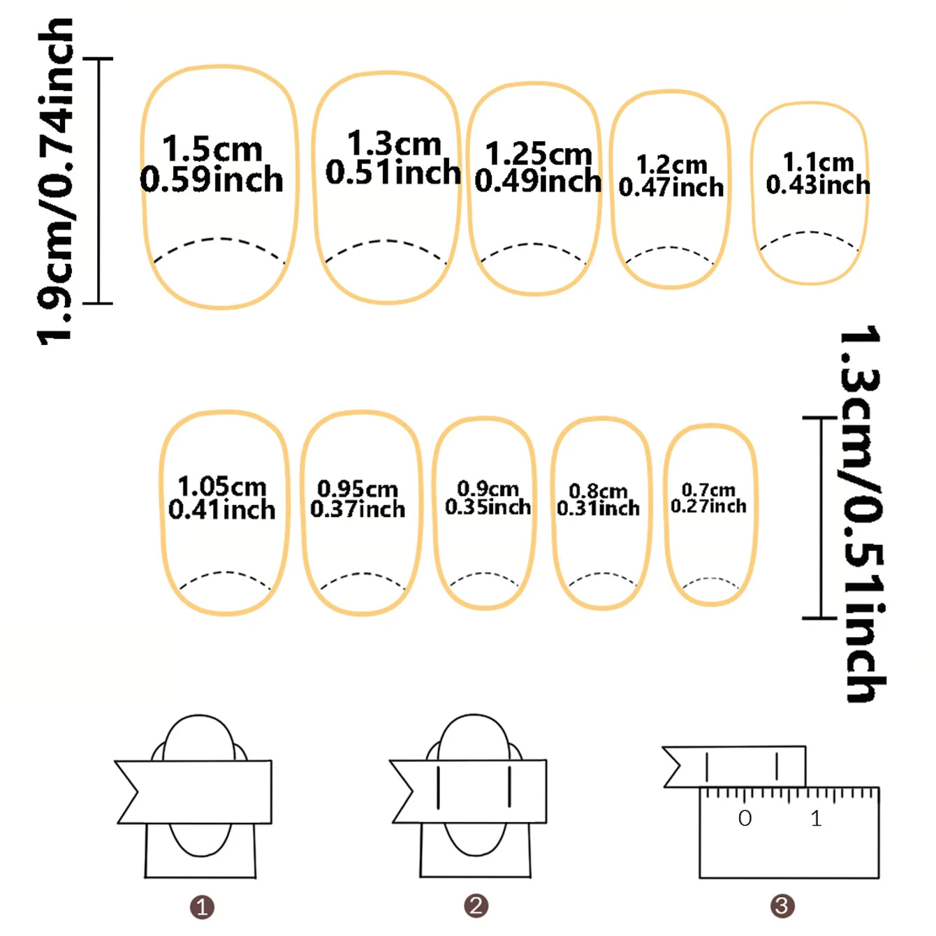 ARTAUG 24PCS Medium Stiletto Pink Press On Nails Full Cover Fake Nail Set Press On Nails Love Design handmade Press On Nails