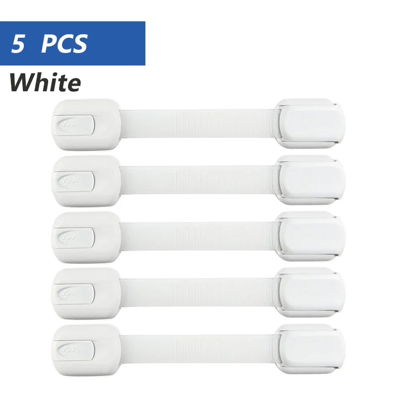 Baby Safety Lock Drawer Child Safety Cabinet Locks Adhesive Cabinet For Drawer Door Latches Baby Safe Straps Child Door Security