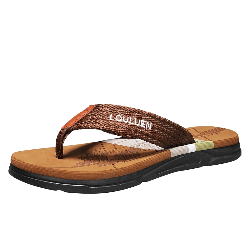 Flip-Flops Men's 2025 New Summer Non-Slip Flip-Flops for Outer Wear Beach Sandals