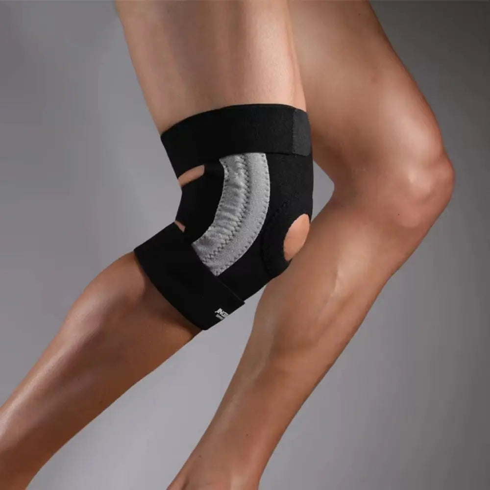 Elastic Adjustable Knee Pads Soft Anti-slip Fitness Knee Protector Breathable Comfortable Knee Brace Support Belt Volleyball