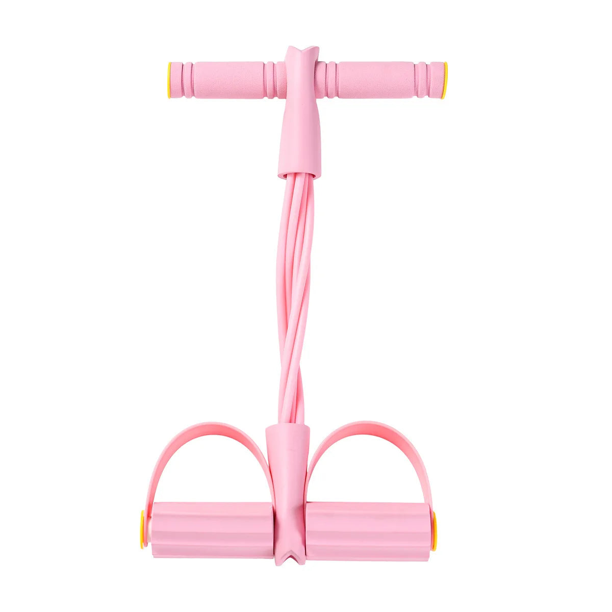 Four-Tube Pedal Tensioner Multi-Functional Household Fitness Equipment Yoga Abdominal Strengthening Elastic Band Tension Rope