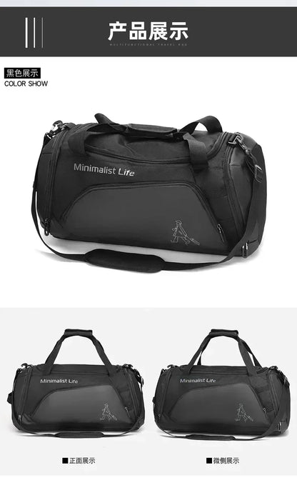 Sports Bag Gym Bag Waterproof  Training  Fitness Bags Durable Multifunctional Handbag Outdoor Sporting Swimming Tote