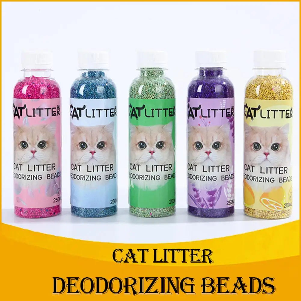 Cat litter deodorizing beads odor-removing beads odor-eliminating agent granules cat litter box anti-odor beads fragrant beads