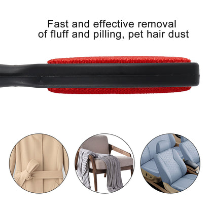 2PCS Cheapest Lint Remover 2 Sided Reusable Electrostatic Woolbrush Cat Pet Hair Remover Fabric Shaver Brush For Sofa Clothes