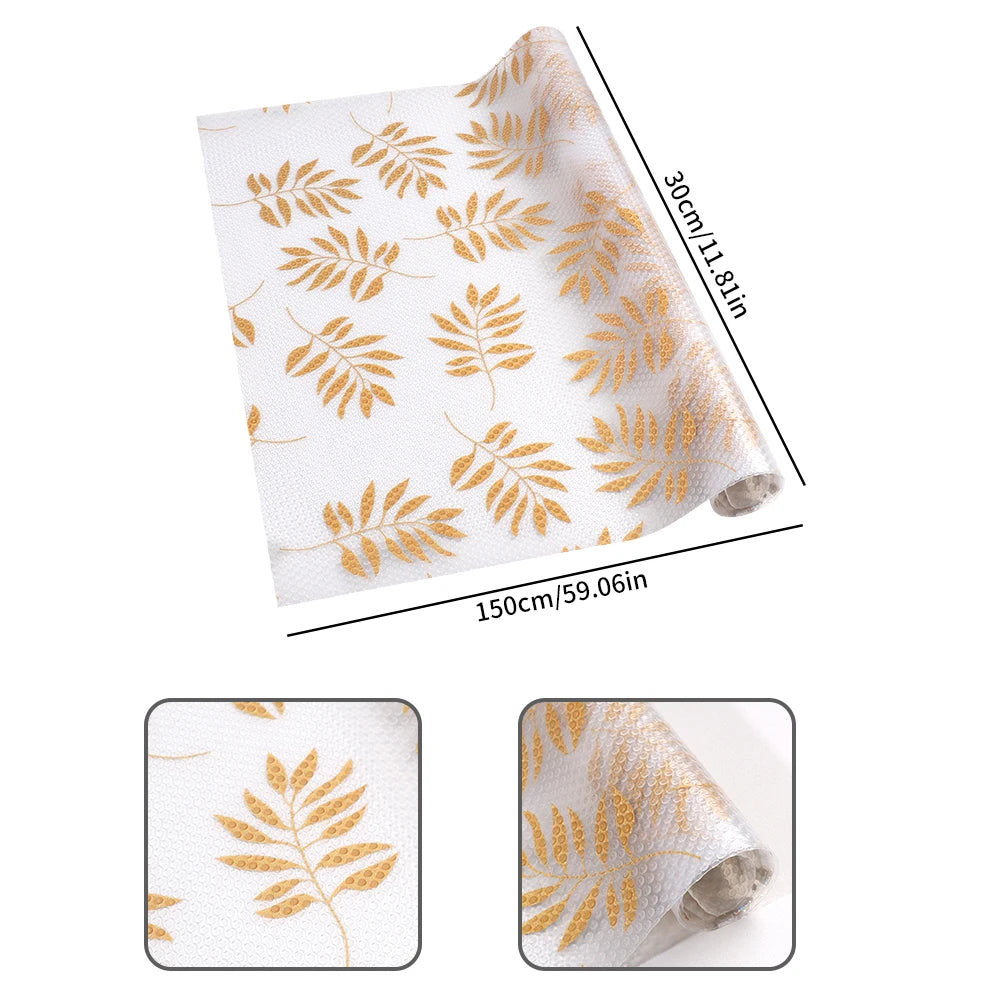 1roll EVA Shelf Liner Drawer Liner for Kitchen Cabinet Non-Adhesive,Anti Slip Cabinet Liners,Durable Waterproof Cupboard Liner