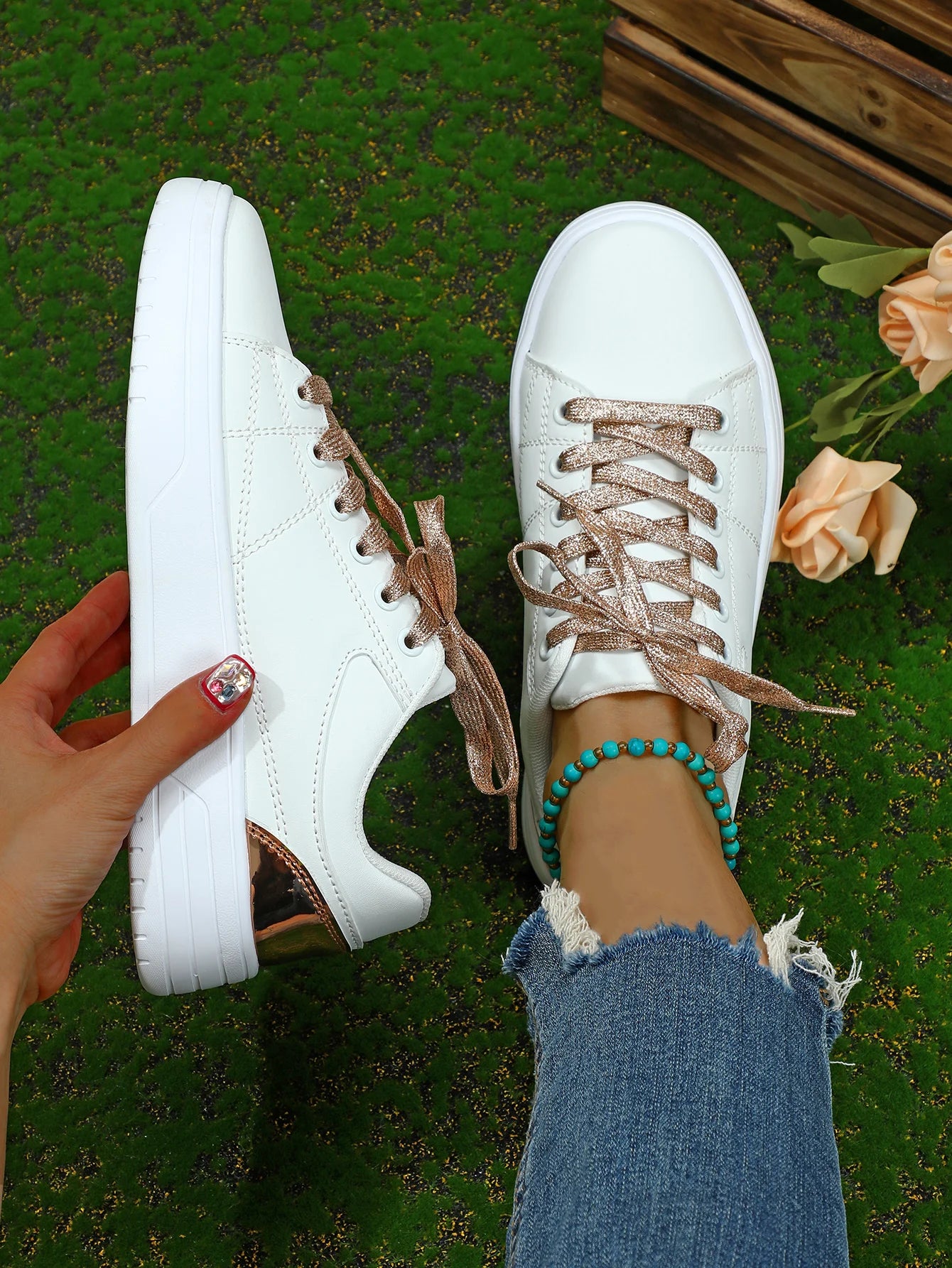 Sneakers Women's Shoes Deals Original Brand Sneakers Women Trends 2024 Designer Shoe With Free Shipping Casual Lady Shoes Campus
