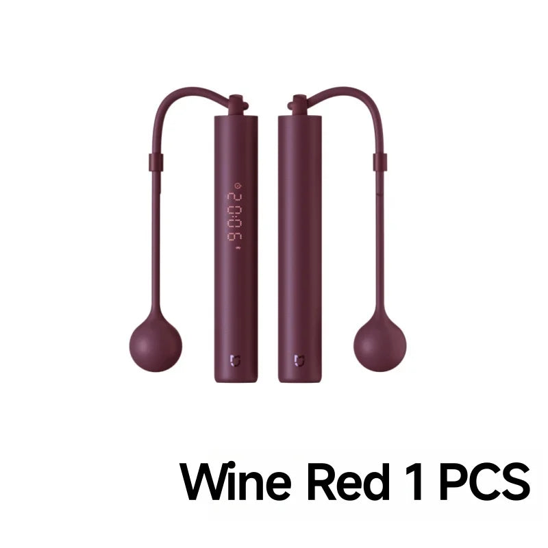 Mi Home Smart Jump Rope Counter, Xiaomi Jump Rope Thread with Fit App Adjustable Calorie Calculation for Sports and Fitness