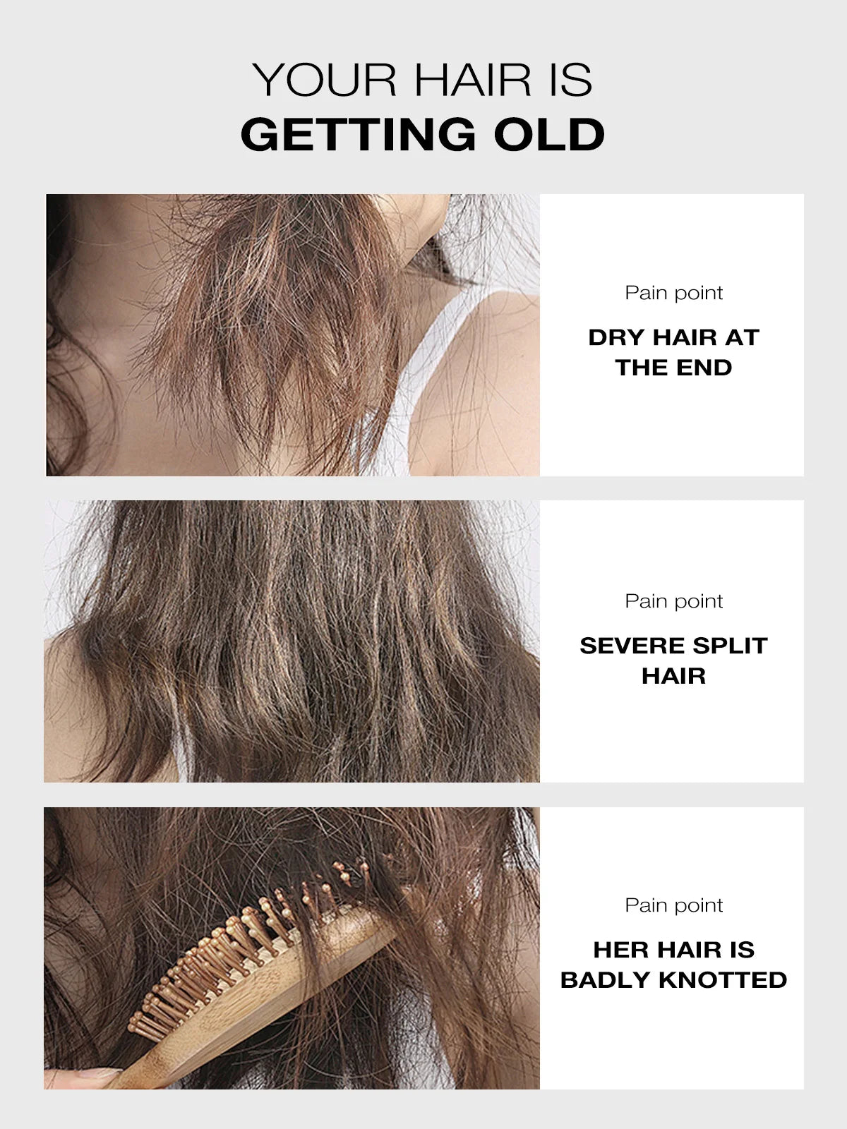 Karseell Collagen Hair Treatment Deep Repair Conditioning Hair Mask 100ml + Argan Oil Hair Serum for Dry Damaged Hair