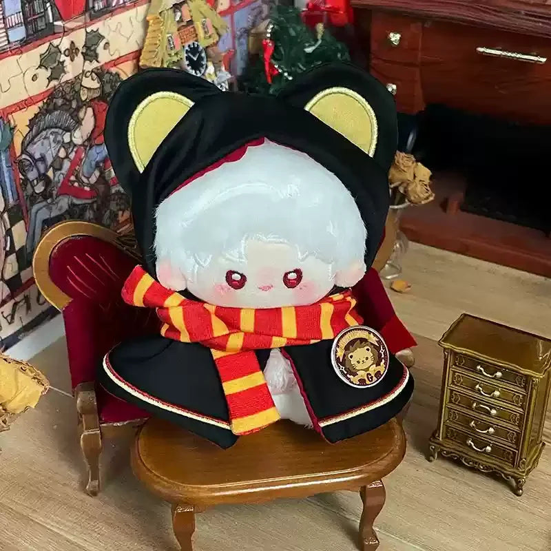 10cm Cotton Doll Academy Magic Cloak Series Doll Clothes Doll Doll Universal Kawaii Hooded Set Dress Up