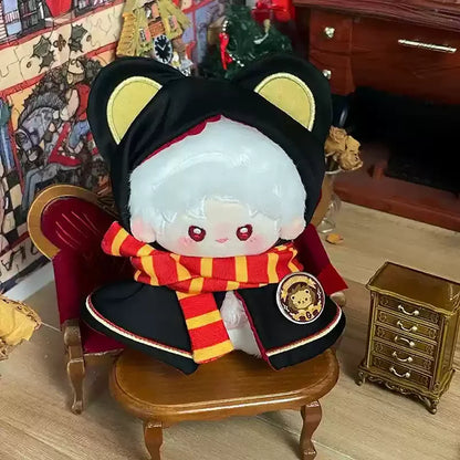 10cm Cotton Doll Academy Magic Cloak Series Doll Clothes Doll Doll Universal Kawaii Hooded Set Dress Up