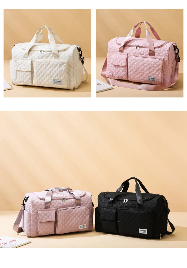 Fashion Travel Bag Handbags Large Capacity Carry On Luggage Bags Men Women Shoulder Outdoor Tote Waterproof Sport Gym Bag