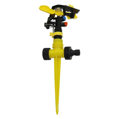 Adjustable Rocker Impact Sprinkler, 360° Rotary Watering Nozzle for Lawn, Garden, Agriculture Irrigation