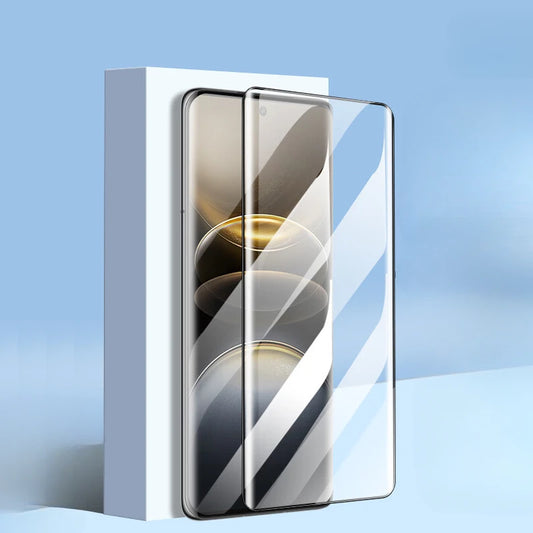 9H Tempered Glass For Vivo X100 Ultra X100Pro 3D Curved Screen Protector On VIVO X100S Pro Clear Anti Blue Light Glass