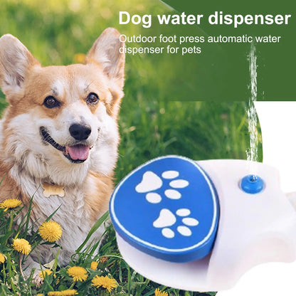 Outdoor Dog Water Fountain Press Dog Water Fountain Toy Dog Water Fountain Toy Dog Water Toy Drinking Sprinkler Easy Activated