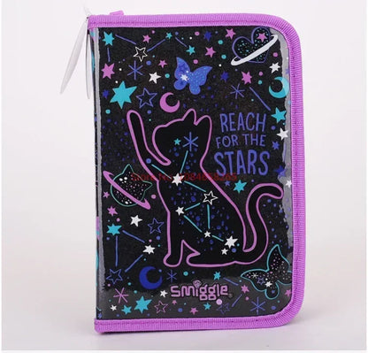 Genuine Australian Smiggle Student Backpack Cute And Fashionable Children Stationery Box Backpack Lunch Bag Kettle Student Gift