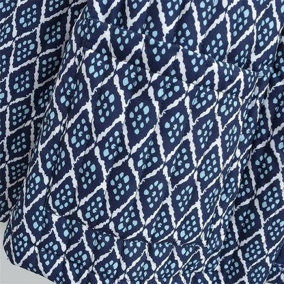 PB&ZA2024 Autumn New Women's Fashion Style Versatile Quilted Cotton Printed Loose Cotton Clothes Cotton Jackets