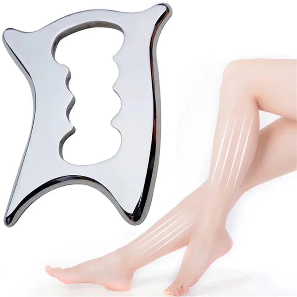 Gua Sha Massage Tool, Stainless Steel Muscle Scraper Massage Tools IASTM Tool for Soft Tissue Mobilization Tool Physical Therapy
