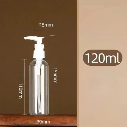 Plastic Refillable Pump Bottle with Lotion Pump Dispenser For Lotions Shampoo Cleaning Products Aromatherapy