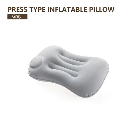 Outdoors Pillow Inflatable Pillow Portable Ultralight Travel Hiking Air Sleeping Pillow Neck Protection Suitable ForOutdoors