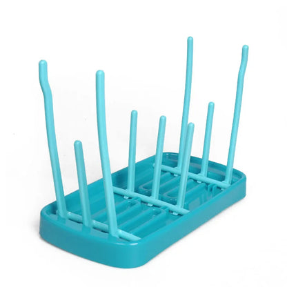 Bottle Dry Rack Baby Bottle Drain Drying Racks Blue Pink Baby Bottle Cleaning Dryer Drainer Storage Drying Rack
