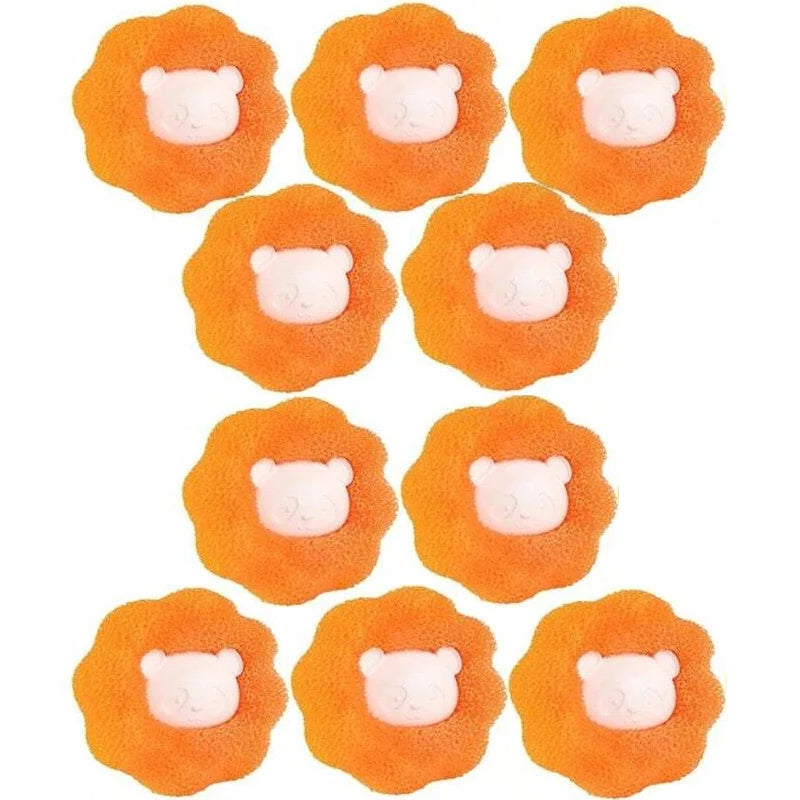 5/10/20pcs Sponge Laundry Ball Lint Remover for Clothing Washing Machine Cleaning Ball Cat Hair Remover Clothes Cleaning Roller