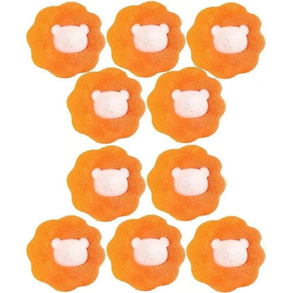 5/10/20pcs Sponge Laundry Ball Lint Remover for Clothing Washing Machine Cleaning Ball Cat Hair Remover Clothes Cleaning Roller