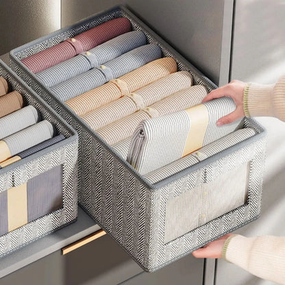 Wardrobe Storage Organizers Underwear Socks Bra Storage Box Clothes Storage Box Drawer Closet Divider Organizers