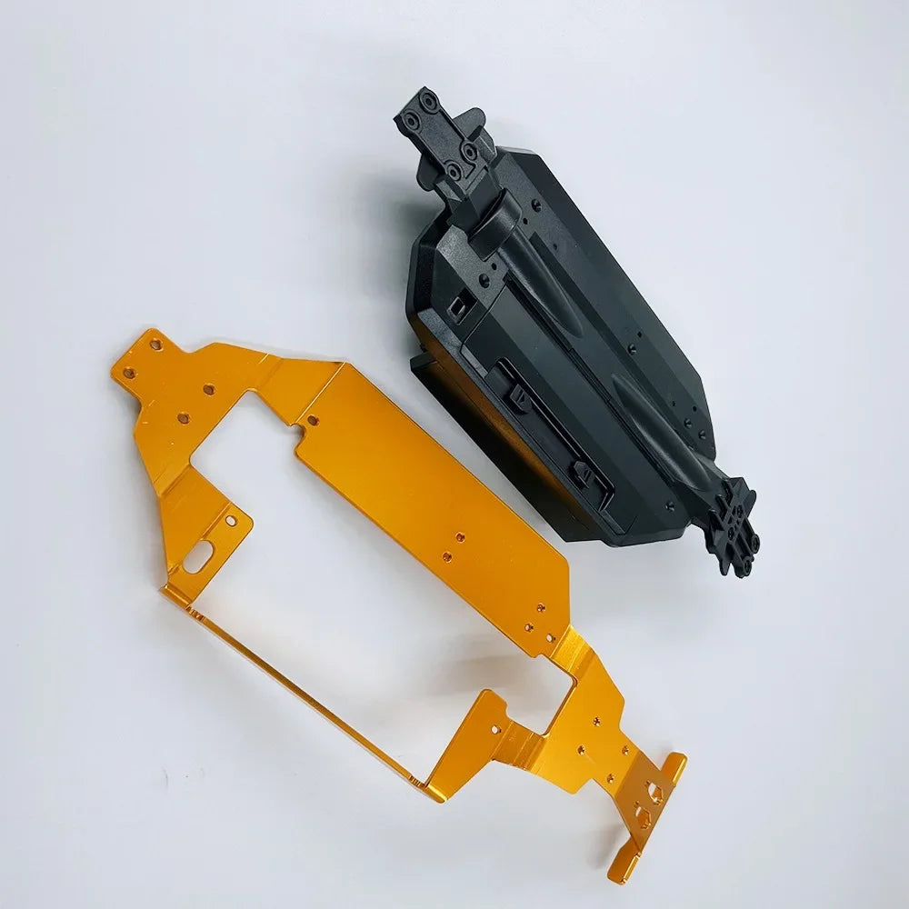 WLtoys 1/10 104009 104019 RC Car Modified Metal Spare Parts 1/12 12402-A 12401 12403 12404 Chassis Reinforcement Components