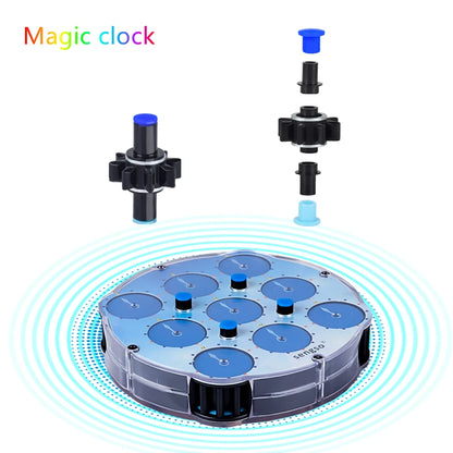 Sengso Magnetic Magic clock 3x3x3 Magic clock 4x4 magic clock 5x5 Magic Clock 3x3 magic cube clock Magnetic Speed cube clock toy