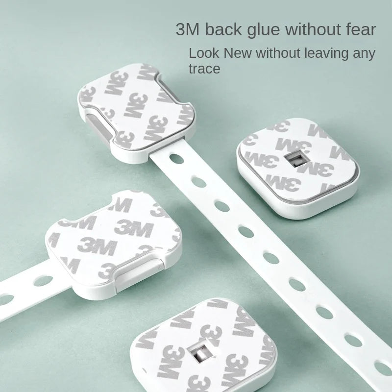 2/6pcs Anti-pinch Drawer Lock Baby Cabinet Sliding Door Window Multi-functional Protective Child Safety Lock