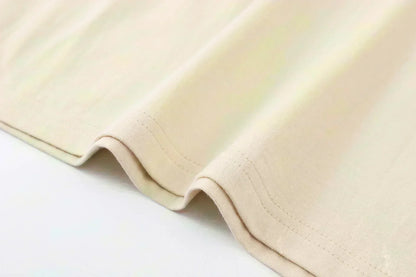 Short-sleeved T-shirts for men are a trendy summer fashion choice, featuring loose and casual prints from trendy brands