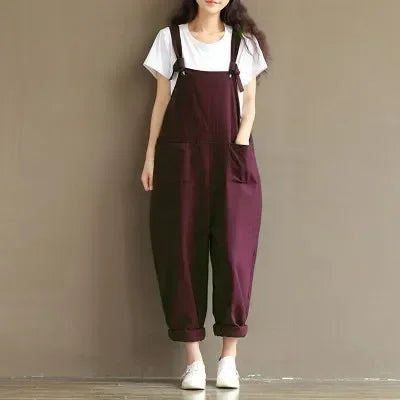 Maternity Bib Pant Suspender Trouser Casual Female Women Wide Leg Romper Overalls Strap Jumpsuit Streetwear  pregnancy pants