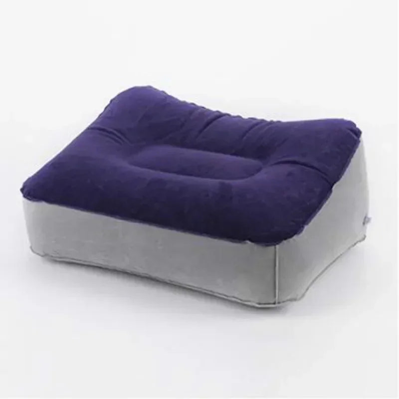 Flight Sleeping Footrest Rest Pillow On Airplane Car Bus Adjustable Kids Inflatable Travel Sleep Resting Pillows   WJ529