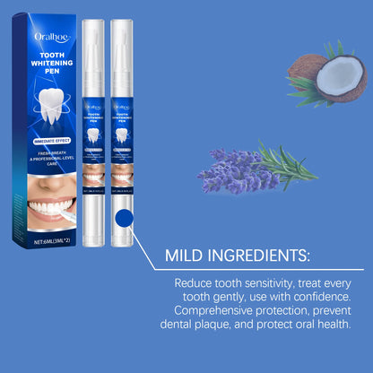 Teeth Whitening Gel Pen Dental Whitener Remove Stains Reduce Yellowing Teeth Gums Treatment Fresh Breath Tooth Brightening Serum