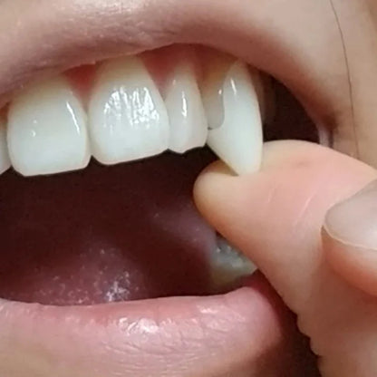 Halloween Fake Teeth Cosplay Vampire Fangs  Retractable Teeth Dress Costume Tooth Gift Party Decoration Vampire Dracula Teeth