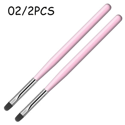 1-9PCS Nails Art Brush Pen 3D Tips Pattern Phototherapy Acrylic UV Gel Extension Builder Coating Painting Pen DIY Manicure Tools