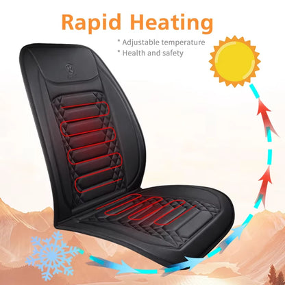12-24v Heated Car Seat Cover 30' Fast Car Seat Heater Cloth/Flannel Heated Cars Seat Protector 25W Seat Heating Cover Car Seat