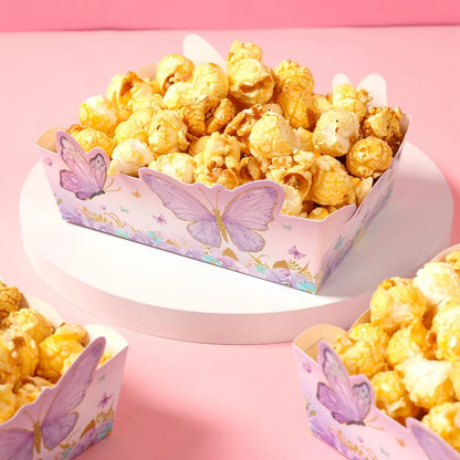 Butterfly Party Snack Tray Butterfly Birthday Party Decoration Kids Girls Birthday Party Supplies Baby Shower Party Decoration